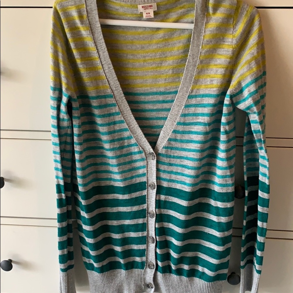Stripped cardigan